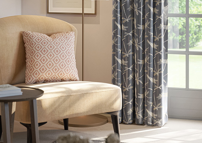 Dragonflies, Twilight - Made to Measure Curtains - Image 5